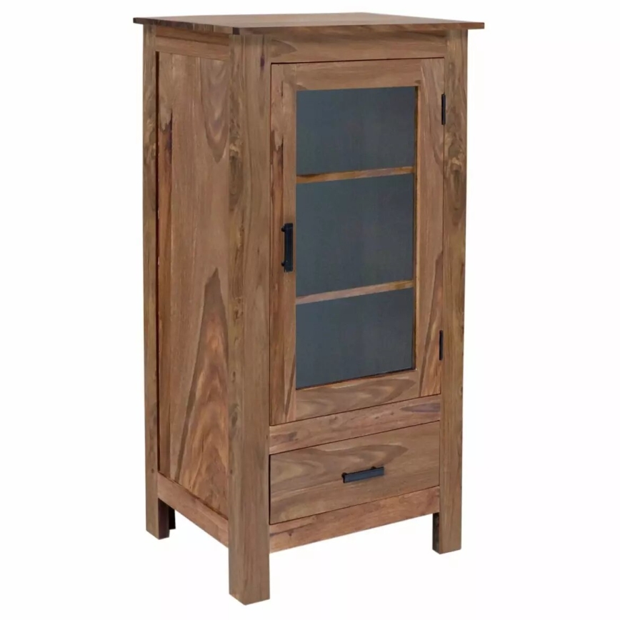 Libreria RAMI 60x120x45 cm in legno massello di palissandro