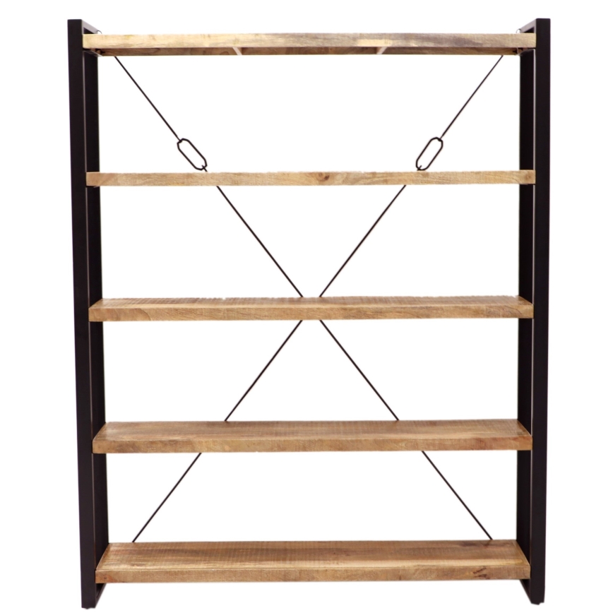 Libreria RETRO 200x140 cm massiccio/mango