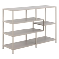 Libreria SARON 114x78 cm grigia