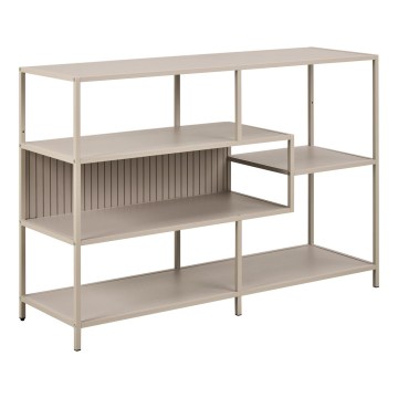 Libreria SARON 114x78 cm grigia