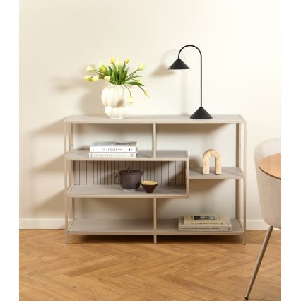 Libreria SARON 114x78 cm grigia