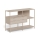 Libreria SARON 114x78 cm grigia