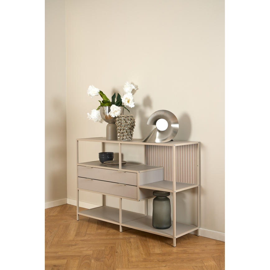 Libreria SARON 114x78 cm grigia