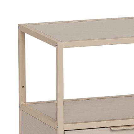 Libreria SARON 114x78 cm grigia