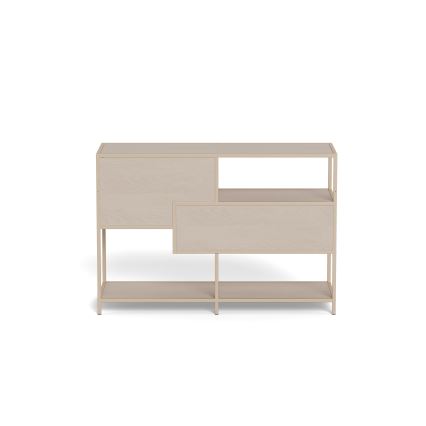 Libreria SARON 114x78 cm grigia