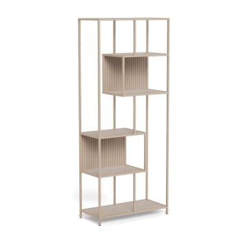 Libreria SARON 77x185 cm grigia