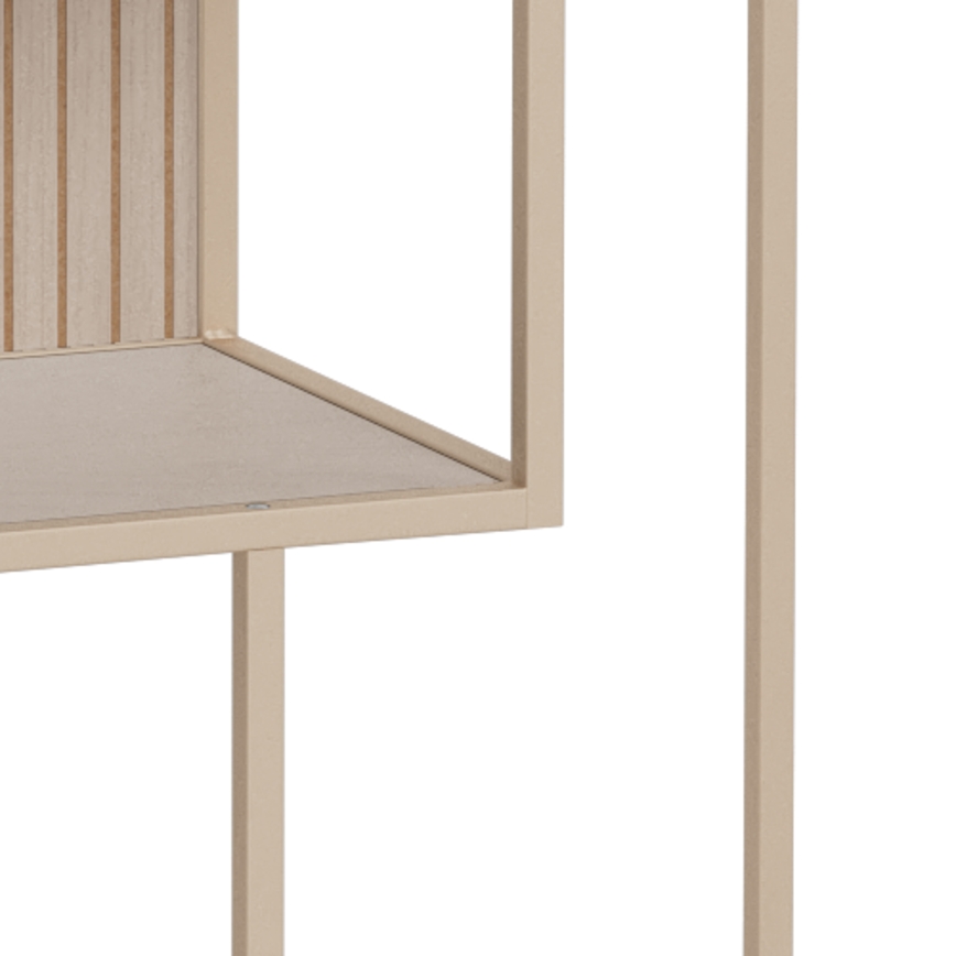 Libreria SARON 77x185 cm grigia
