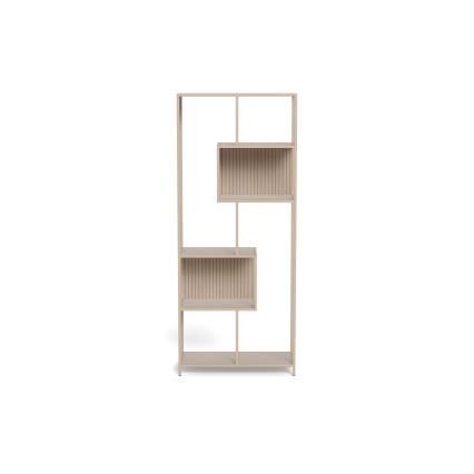 Libreria SARON 77x185 cm grigia