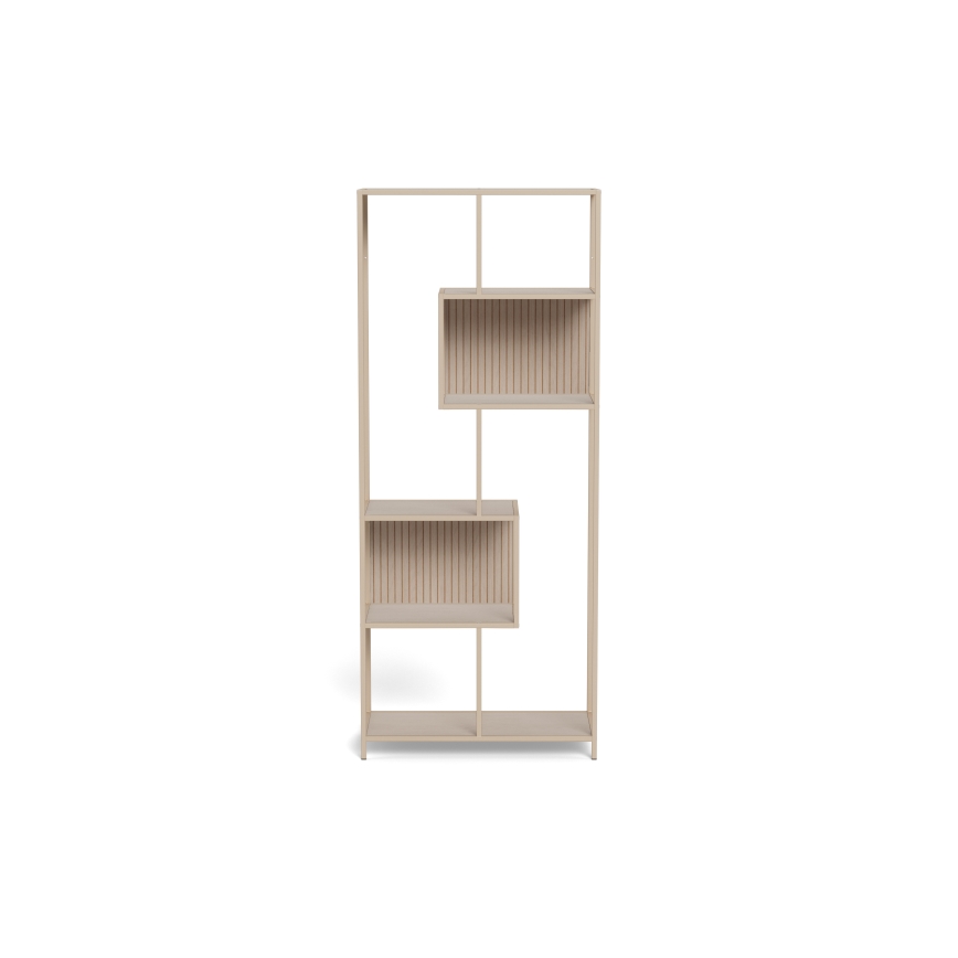 Libreria SARON 77x185 cm grigia