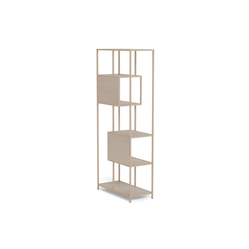 Libreria SARON 77x185 cm grigia