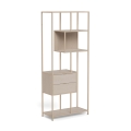 Libreria SARON 77x185 cm grigia