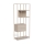 Libreria SARON 77x185 cm grigia