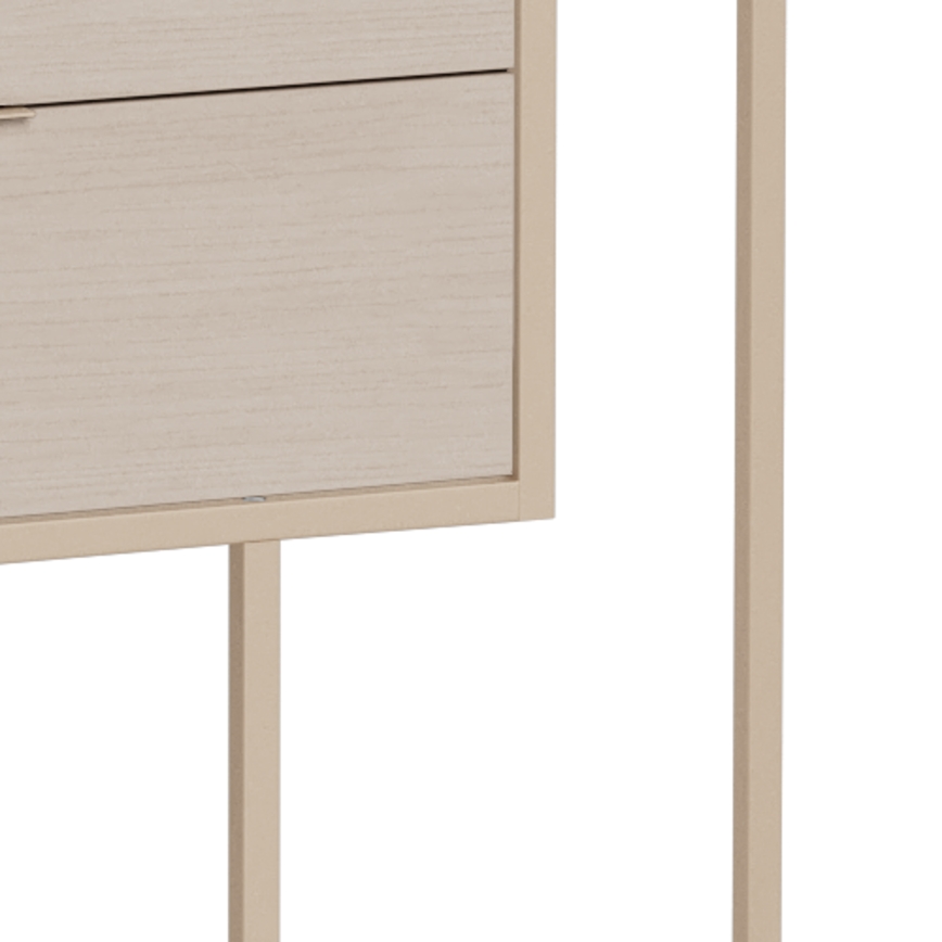 Libreria SARON 77x185 cm grigia