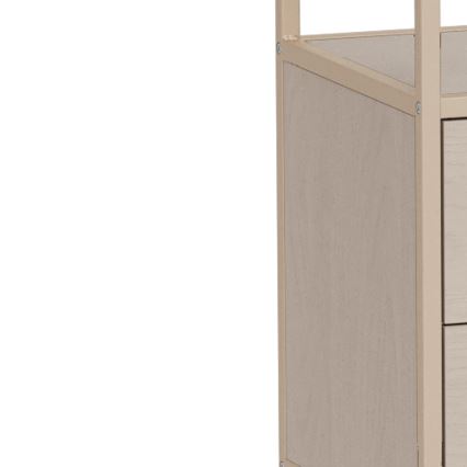 Libreria SARON 77x185 cm grigia