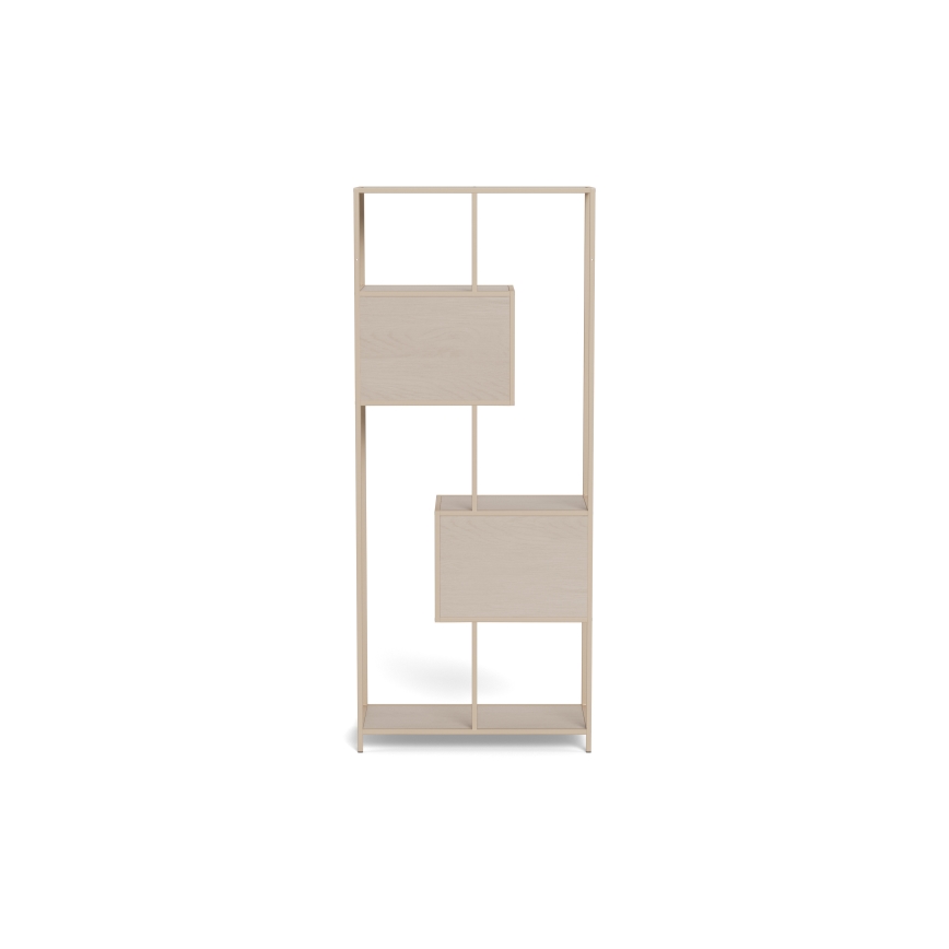 Libreria SARON 77x185 cm grigia