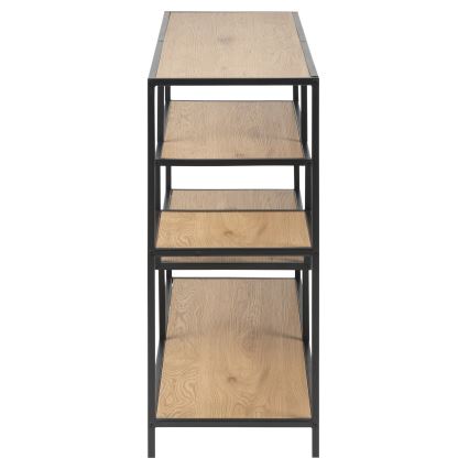 Libreria SARON quercia/nero