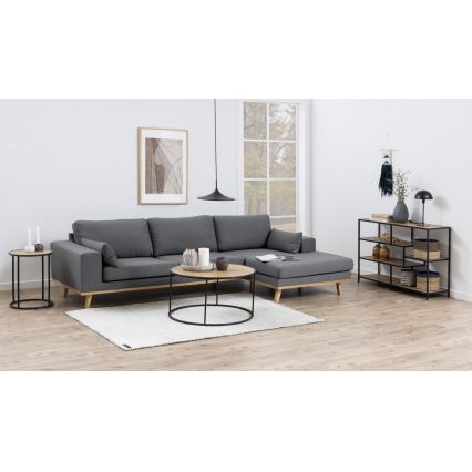 Libreria SARON rovere/nero
