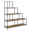 Libreria SARON rovere/nero