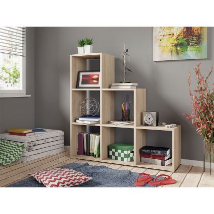Libreria TRIO 108x105 cm marrone
