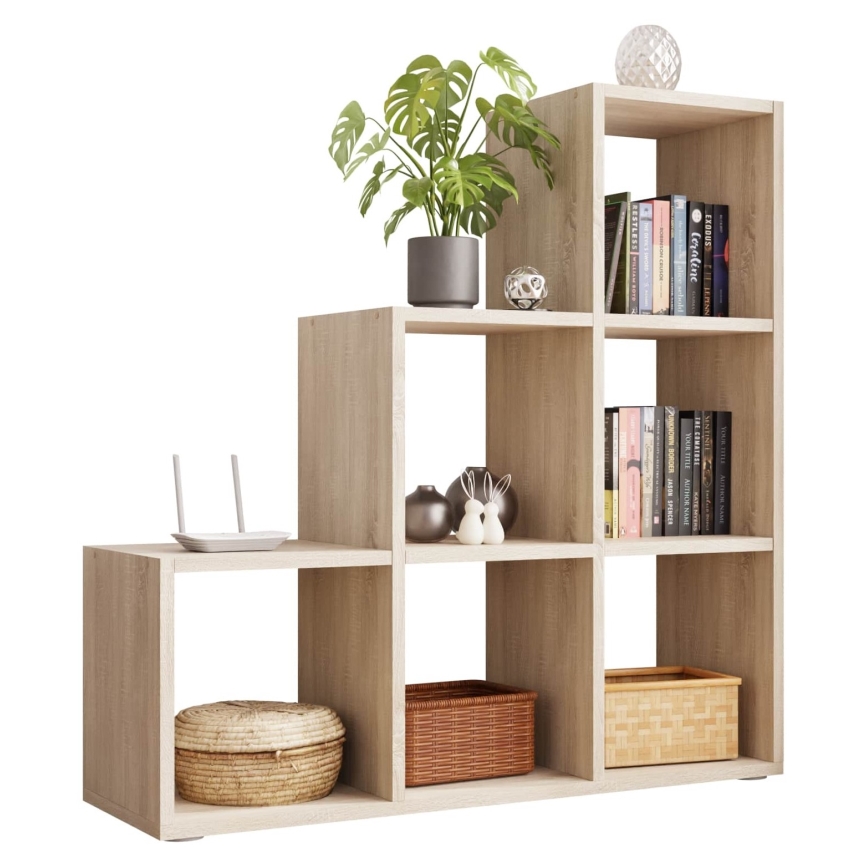 Libreria TRIO 108x105 cm marrone