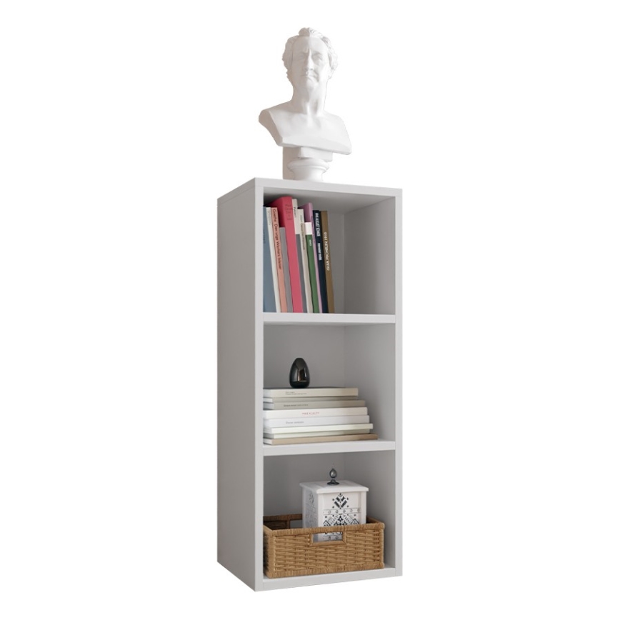 Libreria WORCIK 75x30 cm bianco