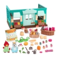 Li'l Woodzeez - Set di giocattoli negozio di alimentari
