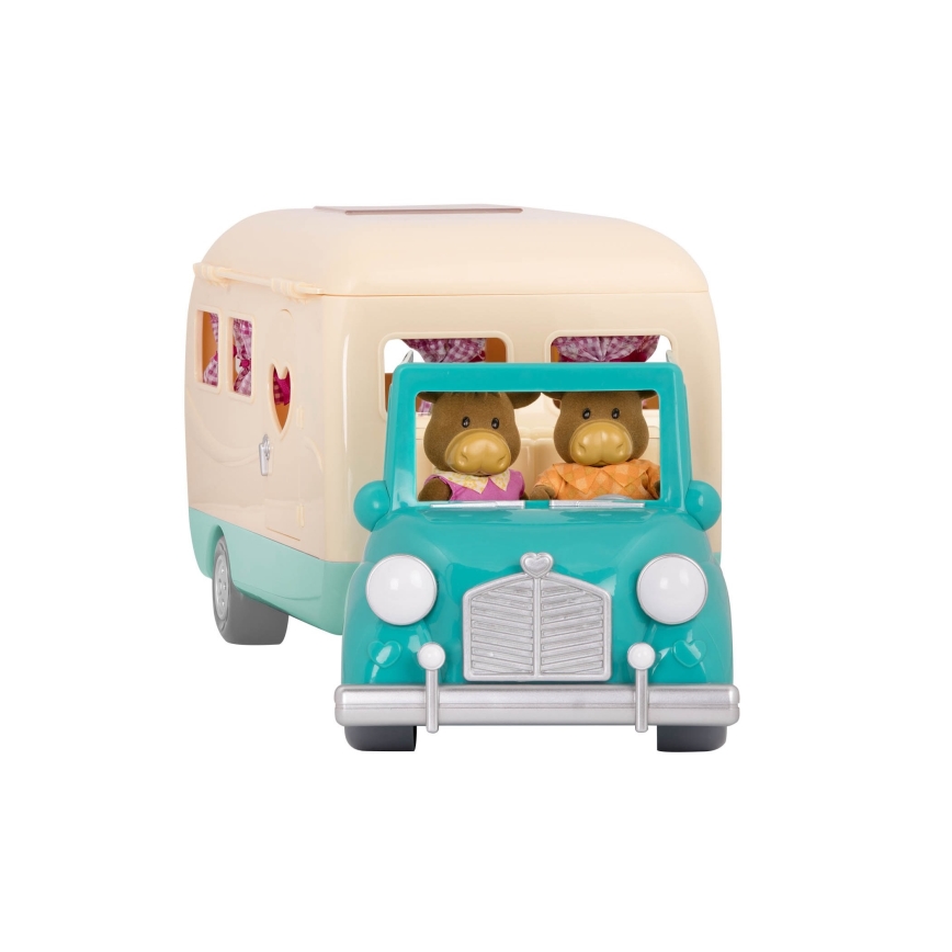 Li'l Woodzeez - Set di giochi HAPPY CAMPER campeggio