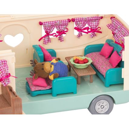 Li'l Woodzeez - Set di giochi HAPPY CAMPER campeggio