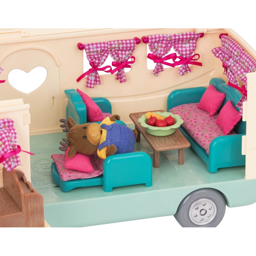Li'l Woodzeez - Set di giochi HAPPY CAMPER campeggio