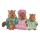 Li'l Woodzeez - Set di miniature BUSTLEBERRY famiglia di scoiattoli