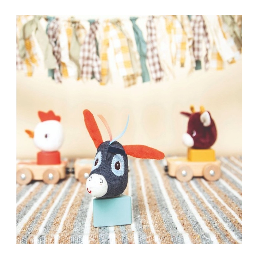 Lilliputiens - Legno macchine con gli animali Fattoria