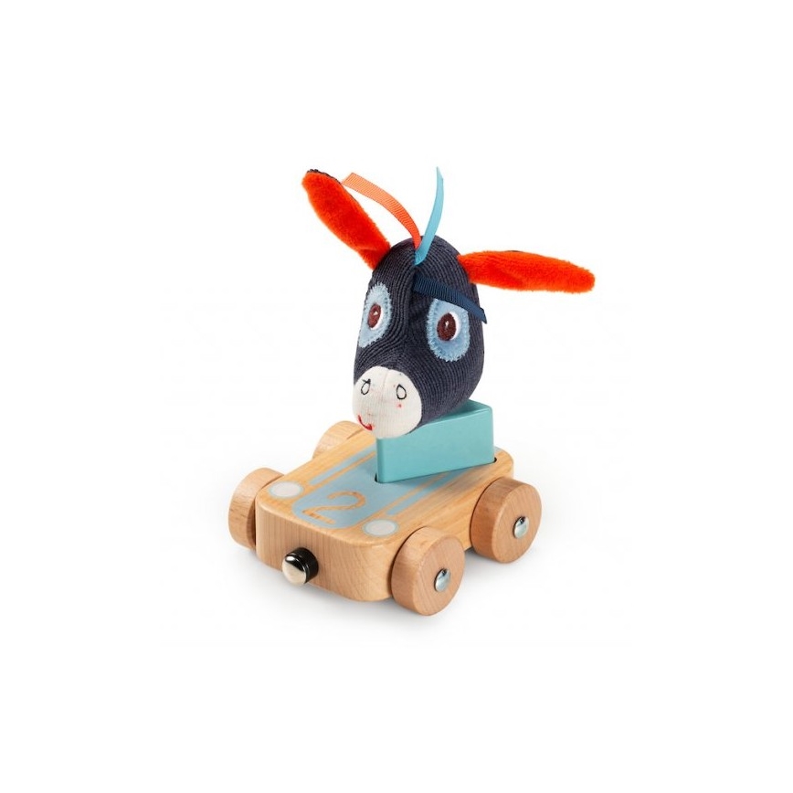 Lilliputiens - Legno macchine con gli animali Fattoria