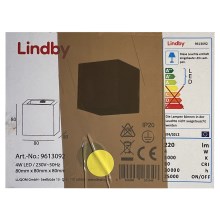 Lindby - Applique a LED QUASO LED/4W/230V calcestruzzo