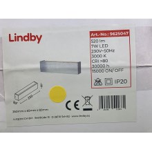 Lindby - Applique a LED RANIK LED/7W/230V