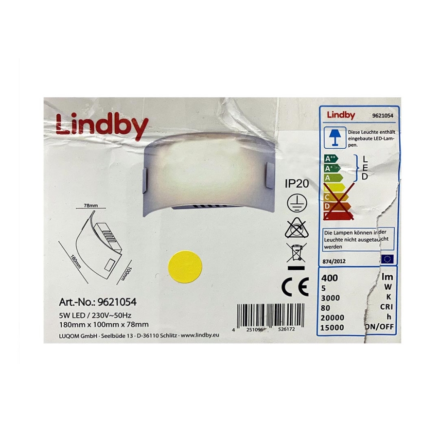 Lindby - Applique LED GISELA LED/5W/230V