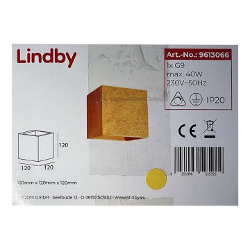 Lindby - Applique YADE 1xG9/20W/230V