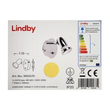 Lindby - Faretto LED a parete ARMINIUS 1xGU10/5W/230V