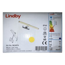 Lindby - Illuminazione a LED per specchio da bagno SANYA LED/9W/230V IP44