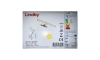 Lindby - Illuminazione a LED per specchio da bagno SANYA LED/9W/230V IP44