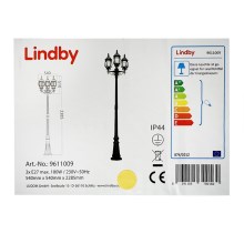 Lindby - Lampada da esterno 3xE27/100W/230V IP44