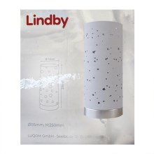 Lindby - Lampada da tavolo ALWINE 1xE27/10W/230V