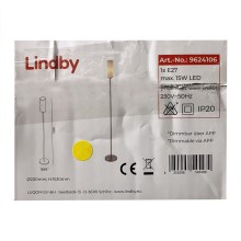 Lindby - Lampada da terra LED RGB dimmerabile FELICE 1xE27/10W/230V Wi-Fi