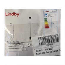 Lindby - Lampadario a filo JAKE 1xE27/60W/230V