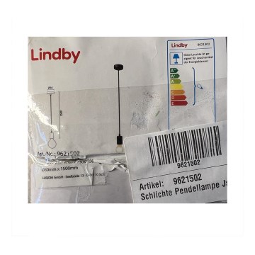 Lindby - Lampadario a sospensione con cavo JAKE 1xE27/60W/230V