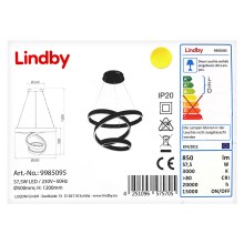 Lindby - Lampadario LED a filo OLADA LED/57,5W/230V