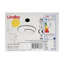 Lindby - Lampadario LED dimmerabile a filo LUCY LED/28W/230V
