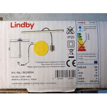 Lindby - LED Applique dimmerabile NAVINA LED/5W/230V