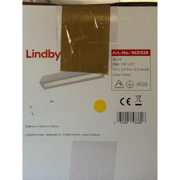 Lindby - LED Applique TJADA 3xG9/3W/230V