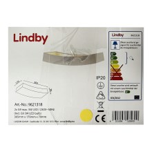 Lindby - LED Lampada da parete TIARA 2xG9/3W/230V