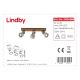 Lindby - Luce Spot a LED MITIS 3xGU10/5W/230V